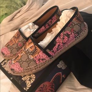 gucci tiger espadrilles